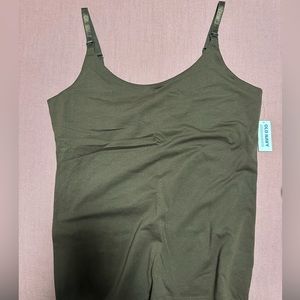 Old navy brown maternity tank